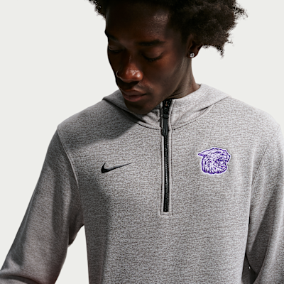 Kansas State Wildcats Nike NCAA Men's Basketball Coaches' Pullover Hoodie