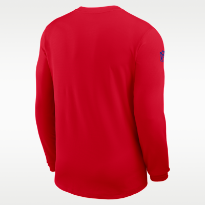 Buffalo Bills Sideline Coach Men's Nike Dri-FIT NFL Long-Sleeve Top