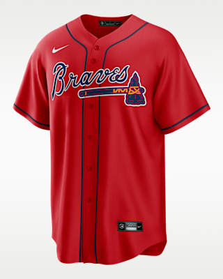 Мужские джерси Austin Riley Atlanta Braves Nike MLB Replica Jersey