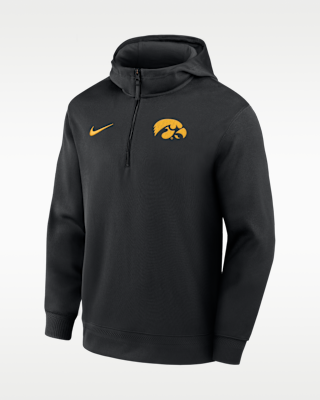 Мужское худи Iowa Coaches Premium Nike Dri-FIT College 1/4-Zip Hoodie