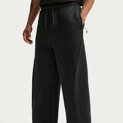 Nike Tech Fleece Bol Kesimli Açık Paçalı Erkek Eşofman Altı görsel 2