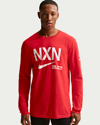 Мужская футболка Nike 2025 NXN Long-Sleeve для бега