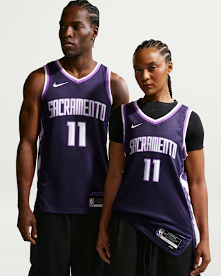 Мужские джерси Domantas Sabonis Sacramento Kings City Edition Nike NBA Swingman Jersey