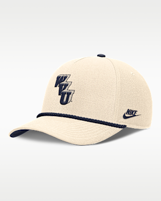 Женские  West Virginia Legacy Vintage Rope Rise Nike College Adjustable Hat