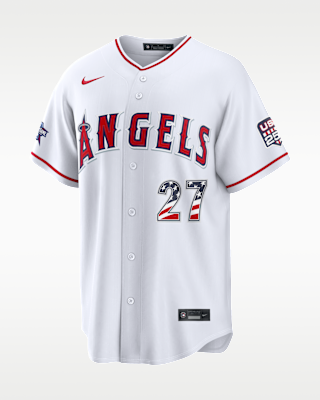 Мужские джерси Mike Trout Los Angeles Angels 2026 All-Star Game Nike MLB Stadium Jersey