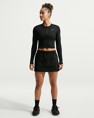 Женские  Nike One Dri-FIT 2-in-1 Woven Skort