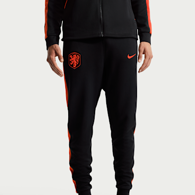 Nike Hollanda Strike Nike Dri-FIT Erkek Örgü Futbol Eşofmanı görsel 4