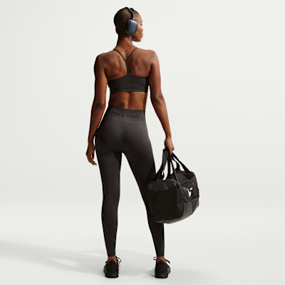 Nike Pro Seamless Yüksek Belli Bilek Üstü Kadın Taytı görsel 5