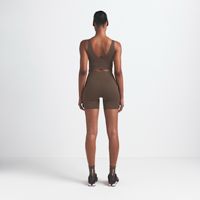 Längre BH NikeSKIMS Matte med V-ringning för kvinnor