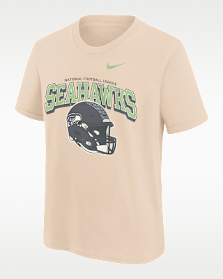 Детская футболка Seattle Seahawks Vintage Mod Easy Lane Big Kids' Nike NFL Short-Sleeve