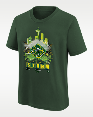 Детская футболка Seattle Storm Big Kids' Nike WNBA