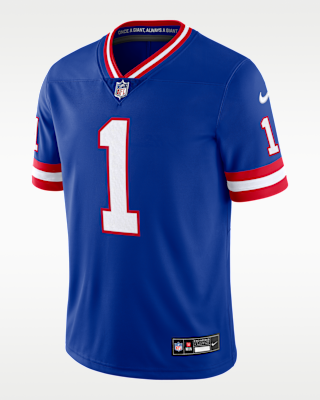 Мужские джерси Malik Nabers New York Giants Nike Dri-FIT NFL Limited Jersey