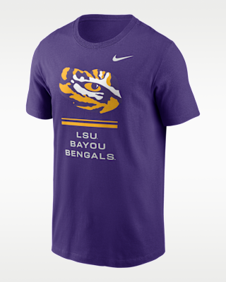 Мужская футболка LSU Sideline Nike Dri-FIT College