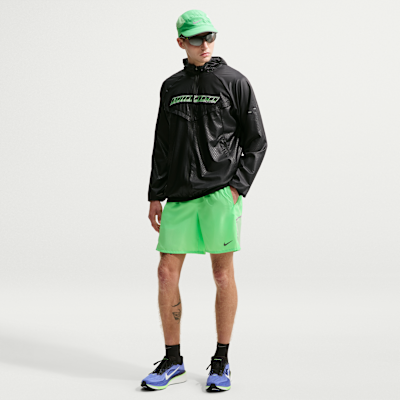 Nike Miler Dri-FIT 2'si 1 Arada 18 cm Erkek Koşu Şortu