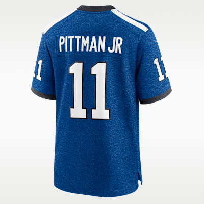 Jersey de fútbol americano Nike de la NFL Game para hombre Michael Pittman Jr. Indianapolis Colts