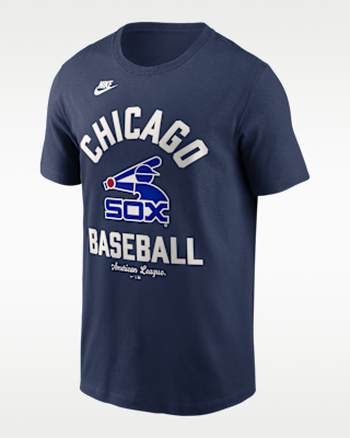 Мужская футболка Chicago White Sox Cooperstown Nike MLB