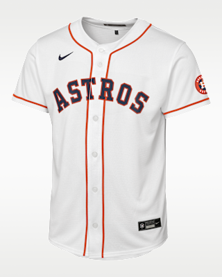 Детские джерси Houston Astros Big Kids' Nike MLB Stadium Home Jersey