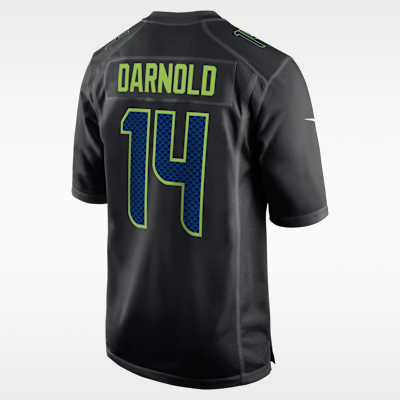 Jersey Nike de la NFL Game Fashion para hombre Sam Darnold Seattle Seahawks Super Bowl LX