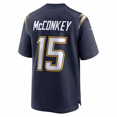 Ladd McConkey Los Angeles Chargers Men's Nike NFL Game Jersey