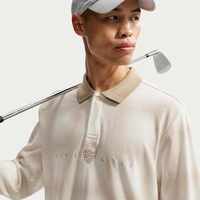 Nike Fairway Fresh Dri-FIT Bol Kesimli Uzun Kollu Erkek Golf Polo Üstü görsel 3