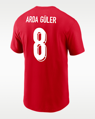 Мужская футболка Arda Güler Türkiye Nike Soccer
