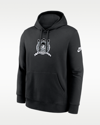 Мужское худи Las Vegas Raiders Rewind Club Nike NFL Pullover Hoodie