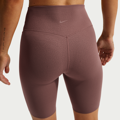 Nike Zenvy Yüksek Belli 20 cm Kadın Bisiklet Şortu görsel 3