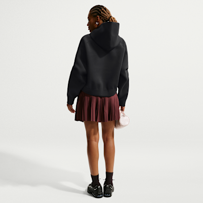 Nike Pregame Fleece Oversize Kadın Kapüşonlu Sweatshirt'ü görsel 5