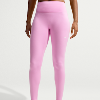 Nike One Seamless Front Yüksek Belli Tam Boy Kadın Taytı görsel 2