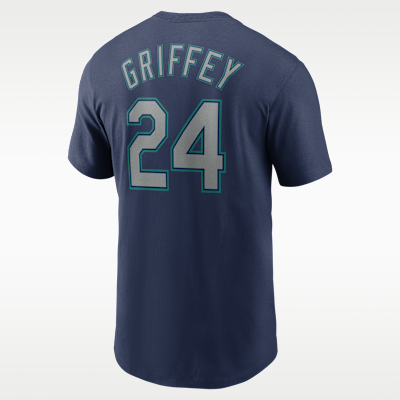 Playera Nike de la MLB para hombre Ken Griffey Jr. Seattle Mariners Cooperstown Fuse