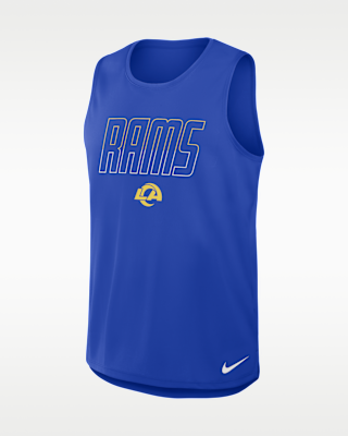 Мужские Los Angeles Rams Nike Dri-FIT NFL Tank Top