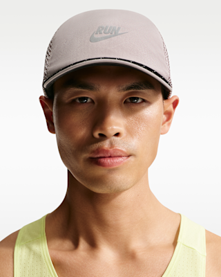 Женская кепка Nike Pro Dri-FIT Unstructured Swoosh Run Cap для бега