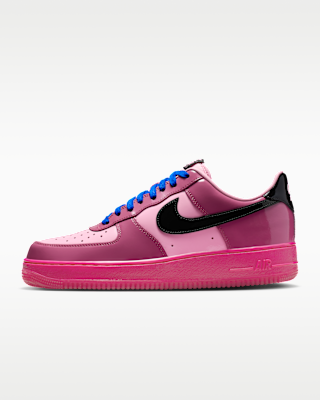 navy and pink air force 1