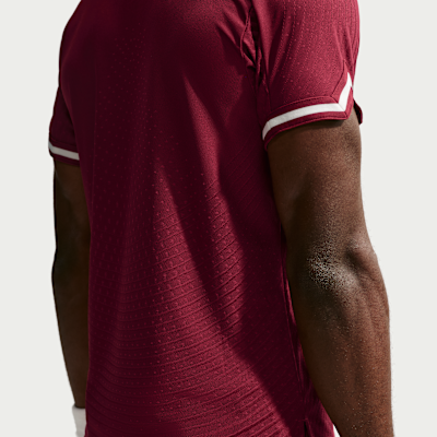 NikeCourt Slam Aero-FIT Erkek Tenis Polo Üstü görsel 2