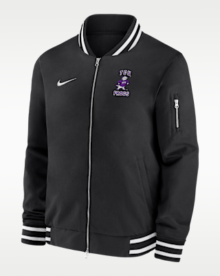 Мужская куртка TCU Horned Frogs Nike College Bomber