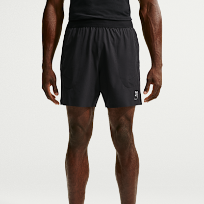 NikeCourt Advantage Dri-FIT 15 cm Erkek Tenis Şortu görsel 2