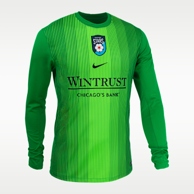 Alyssa Naeher Chicago Stars FC 2025 Stadium Goalkeeper Men's Nike NWSL Replica Jersey