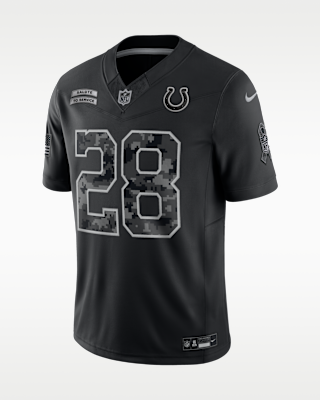Мужские джерси Jonathan Taylor Indianapolis Colts Salute to Service Nike Dri-FIT NFL Limited Jersey