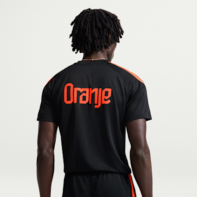Nike Hollanda Strike Nike Dri-FIT Kısa Kollu Erkek Futbol Üstü görsel 2