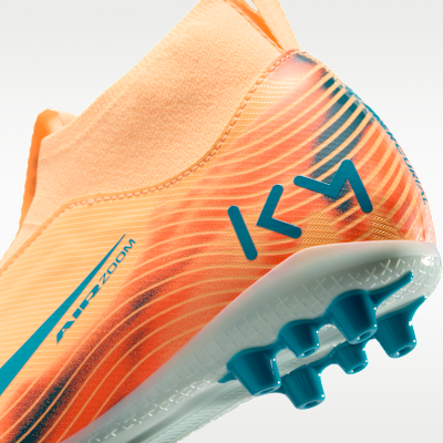 Nike Jr. Mercurial Superfly 10 Academy «Kylian Mbappé» AG fotballsko med høy profil til store barn