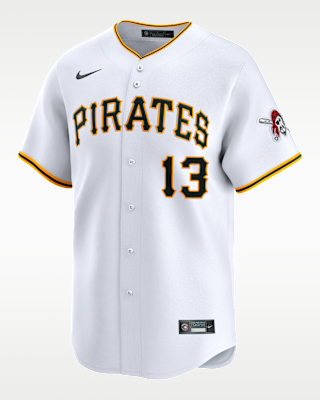 Мужские джерси Ke'Bryan Hayes Pittsburgh Pirates Nike Dri-FIT ADV MLB Limited Jersey