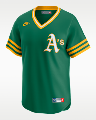 Мужские джерси Reggie Jackson Oakland Athletics Cooperstown Nike Dri-FIT MLB Limited Jersey