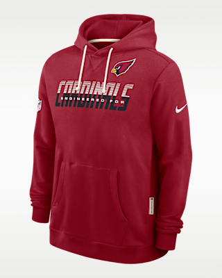 Мужское худи Arizona Cardinals Sideline Standard Issue Nike Dri-FIT NFL Pullover Hoodie