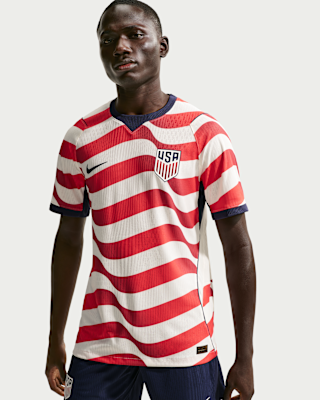 Мужские джерси USMNT 2026 Match Home Nike Aero-FIT Soccer Authentic Jersey