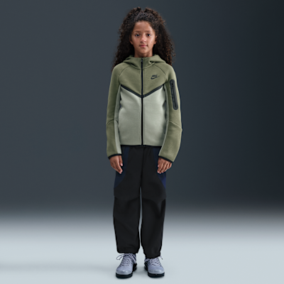 Nike Sportswear Tech Fleece Big Kids' Full-Zip Hoodie