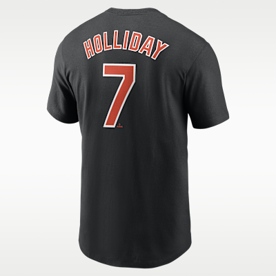 Playera Nike de la MLB para hombre Jackson Holliday Baltimore Orioles Fuse
