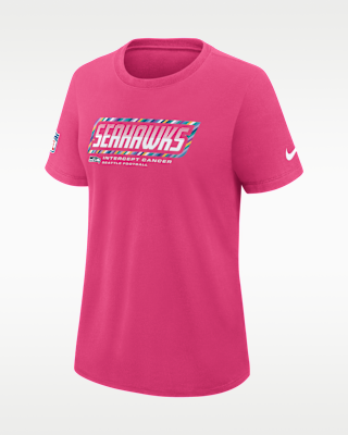 Женская футболка Seattle Seahawks Crucial Catch Nike Dri-FIT NFL