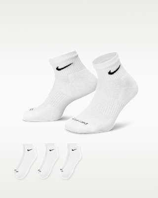 Unisex носки Nike Everyday Plus Cushioned Training Ankle Socks (3 Pairs) для тренировок