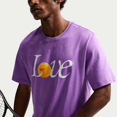 NikeCourt Erkek Tenis Tişörtü görsel 3