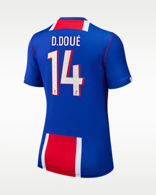 Женские джерси Désiré Doué Paris Saint-Germain 2026/27 Stadium Home Nike Dri-FIT Soccer Jersey